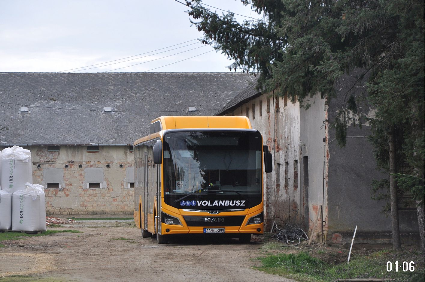 Венгрия, MAN 12C Lion's City 12 G NL320 № AA GL-399