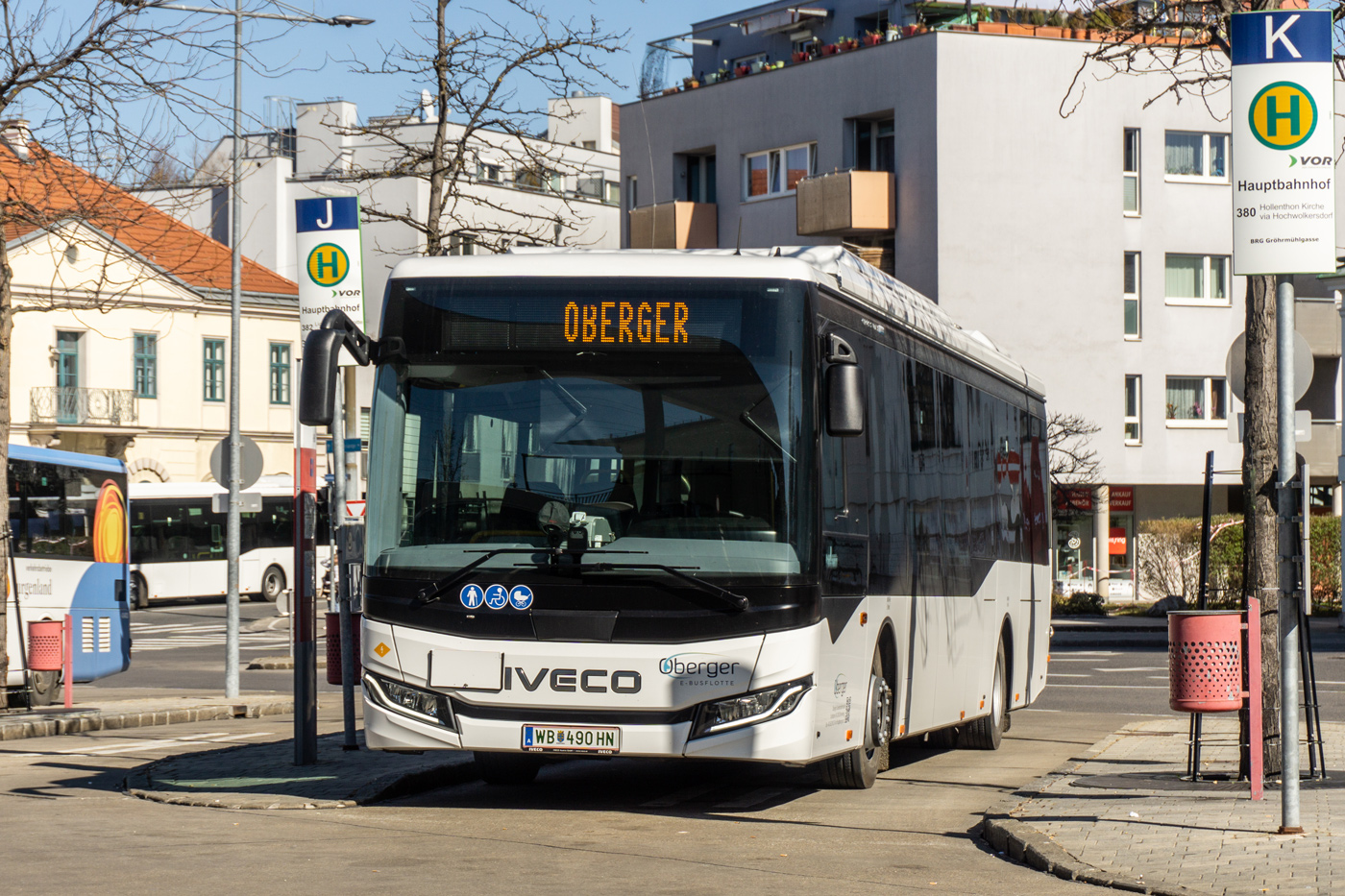 Австрия, IVECO Crossway LE LINE 12M ELEC № WB 490 HN
