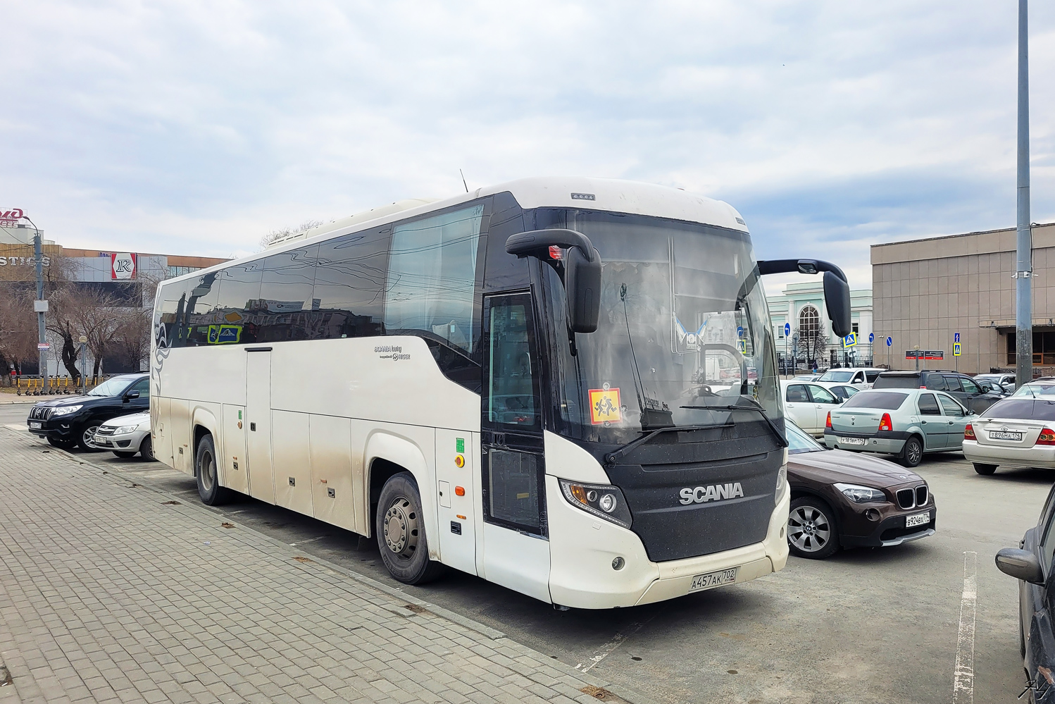 Башкортостан, Scania Touring HD 12.0 № А 457 АК 702