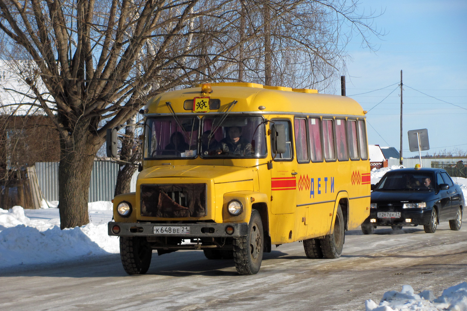 Чувашия, КАвЗ-39765-022 (397652) № К 648 ВЕ 21