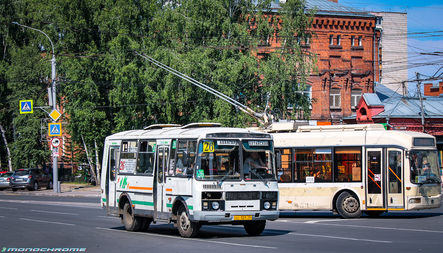 Томская область, ПАЗ-32054 № СС 121 70