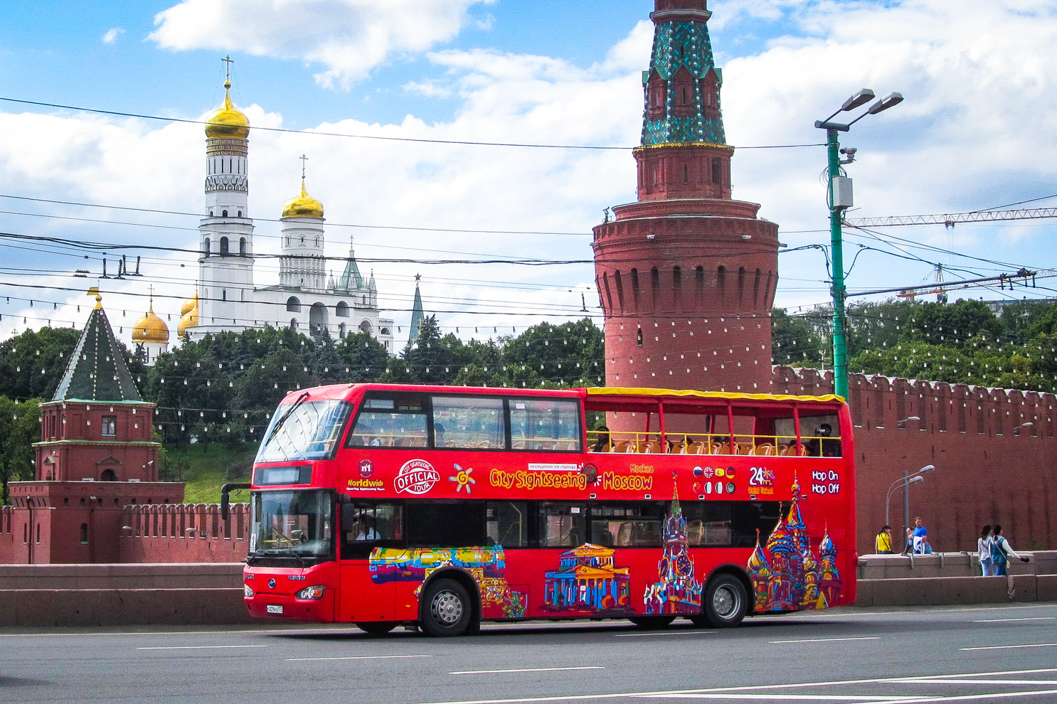 Москва, Higer KLQ6109GS № О 228 КВ 777