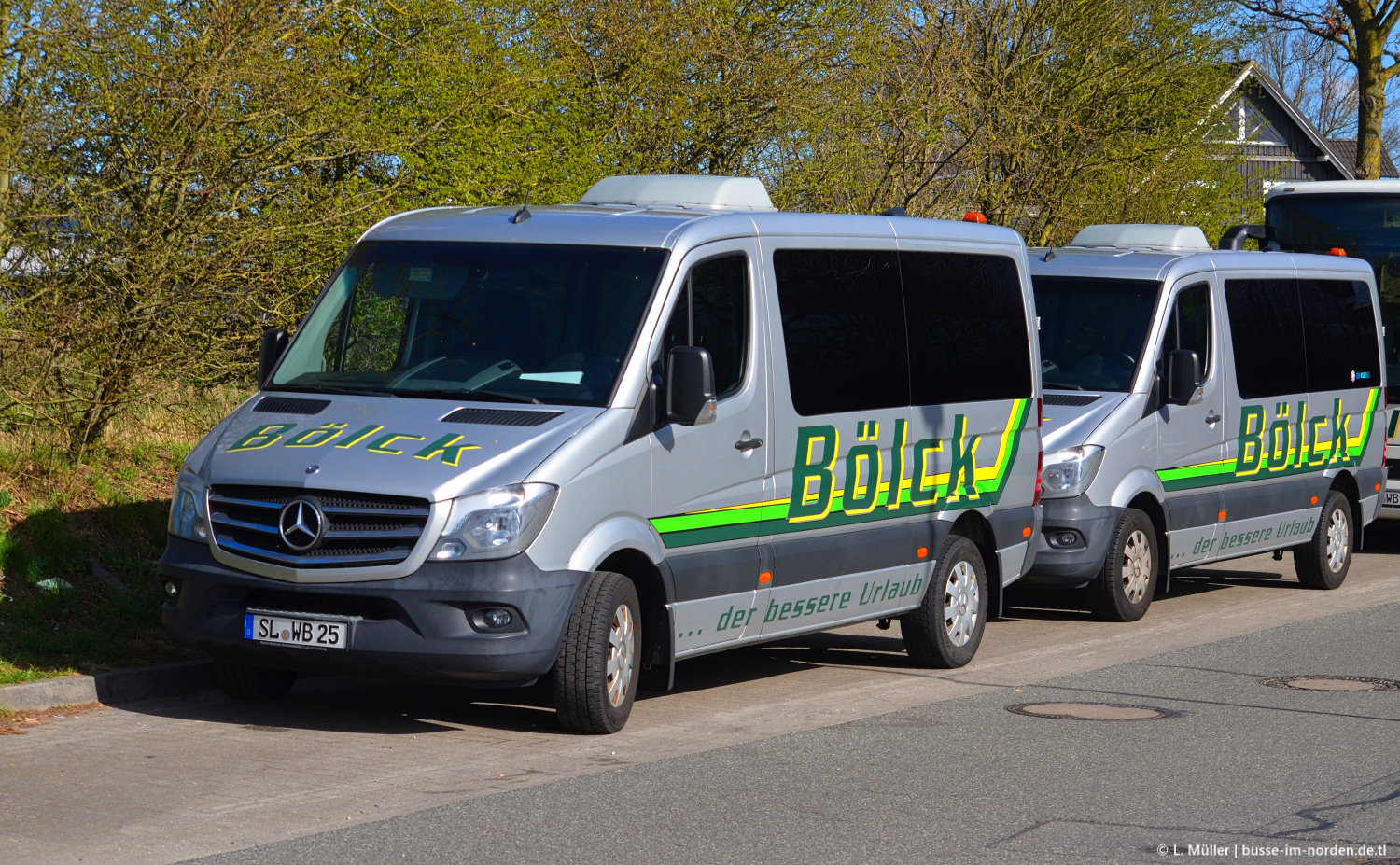 Шлезвиг-Гольштейн, Mercedes-Benz Sprinter W903 316CDI № SL-WB 25; Шлезвиг-Гольштейн — Frühlingsfest Reisedienst Bölck 05.-06.04.2025