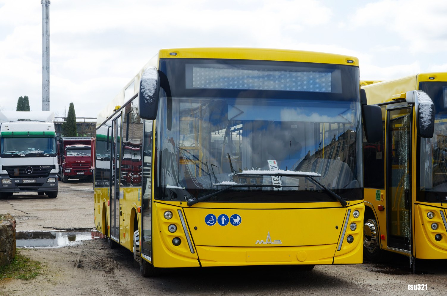 Гродненская область, МАЗ-206.047 № АН 7318-4