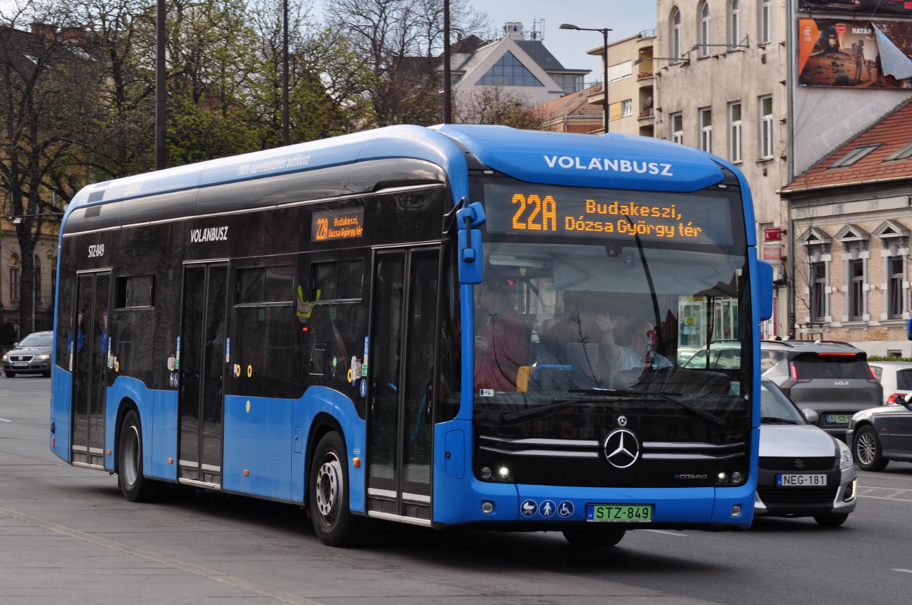 Венгрия, Mercedes-Benz eCitaro № STZ-849