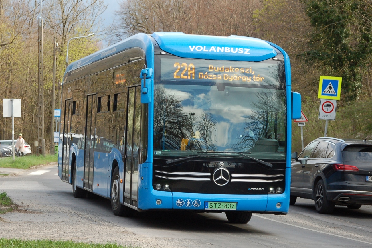 Maďarsko, Mercedes-Benz eCitaro č. STZ-837