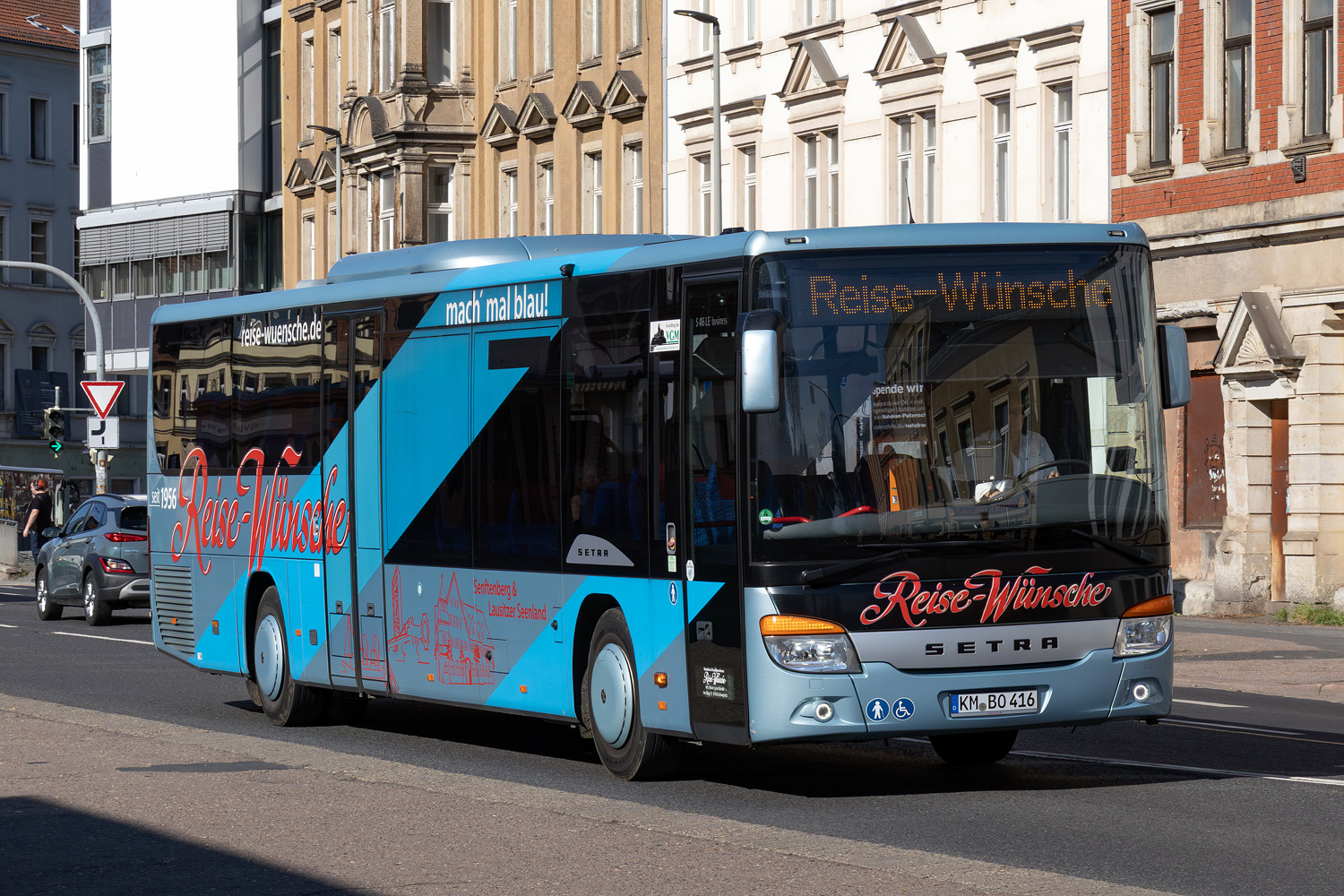 Саксония, Setra S416LE business № KM-BO 416