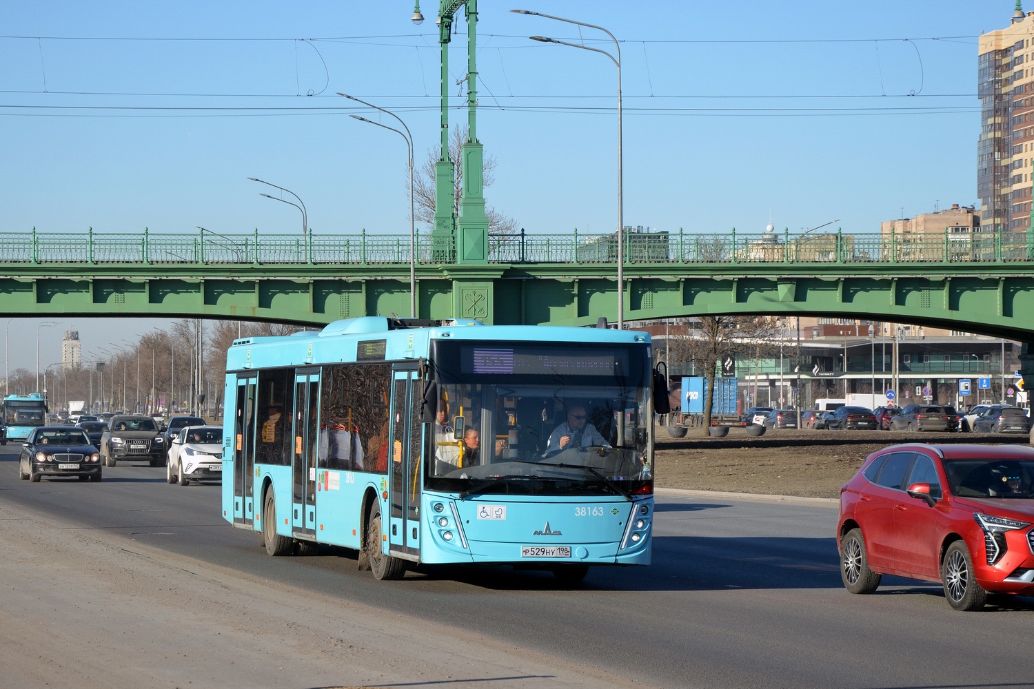 Санкт-Петербург, МАЗ-203.945 № 38163