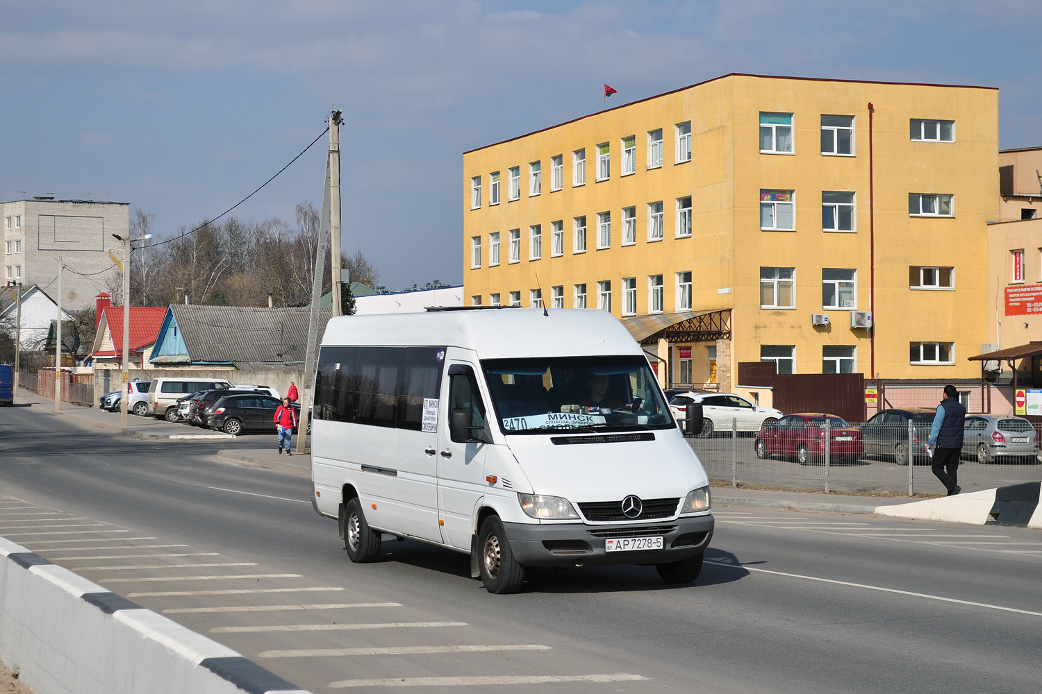 Минская область, Спринтбелавто-4055 (MB Sprinter) № АР 7278-5