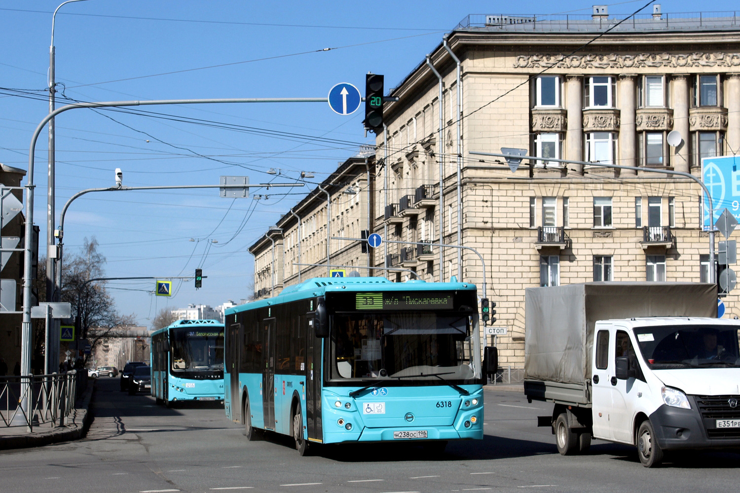 Санкт-Петербург, ЛиАЗ-5292.65 № 6318