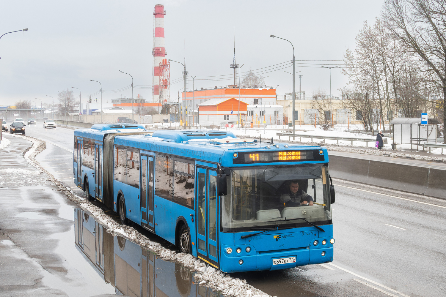 Moscow region, LiAZ-6213.22 # 083402