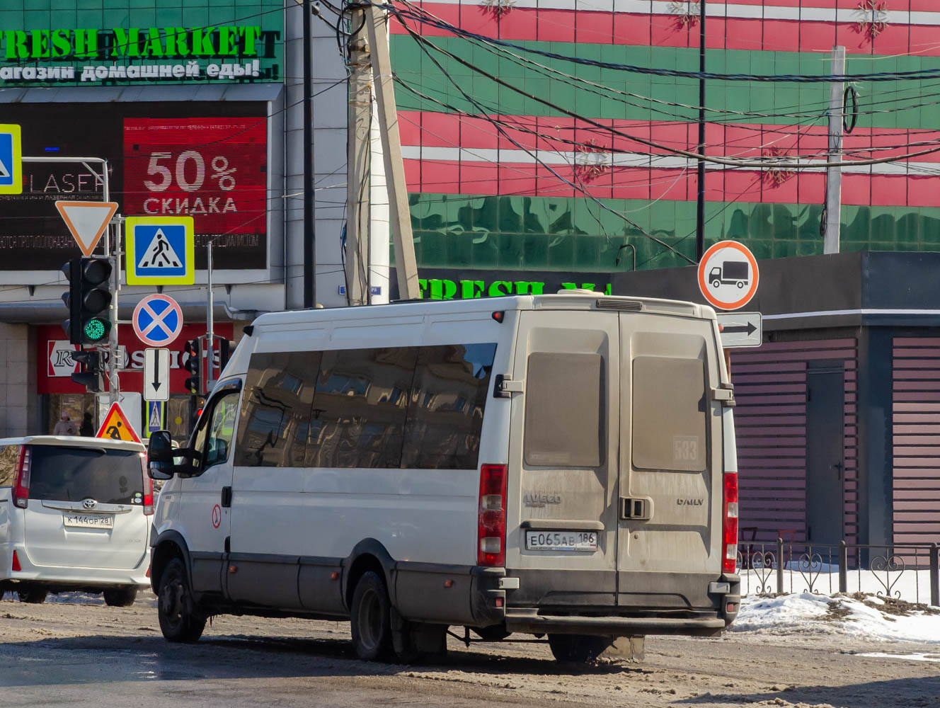 Амурская область, Нижегородец-2227UU (IVECO Daily) № Е 065 АВ 186