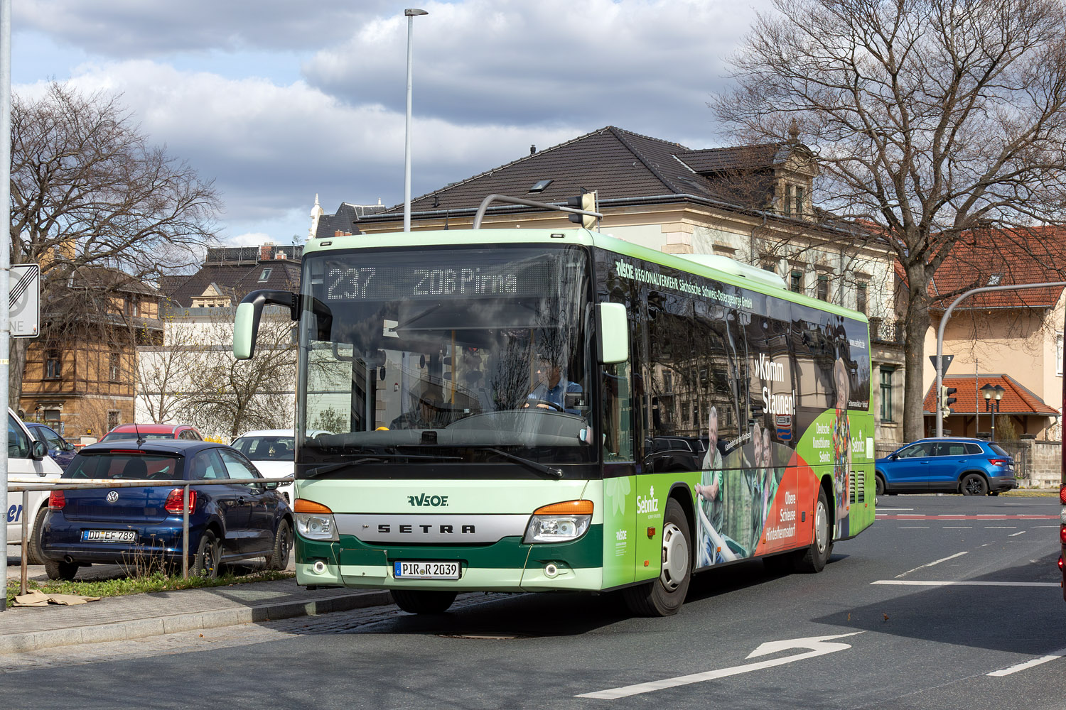 Саксония, Setra S415LE business № 2039