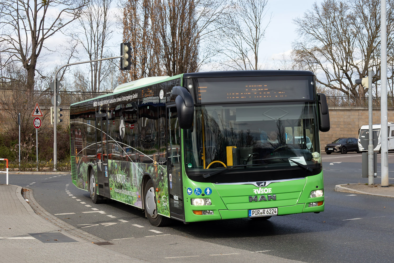 Саксония, MAN A20 Lion's City Ü NÜ323 № 6224