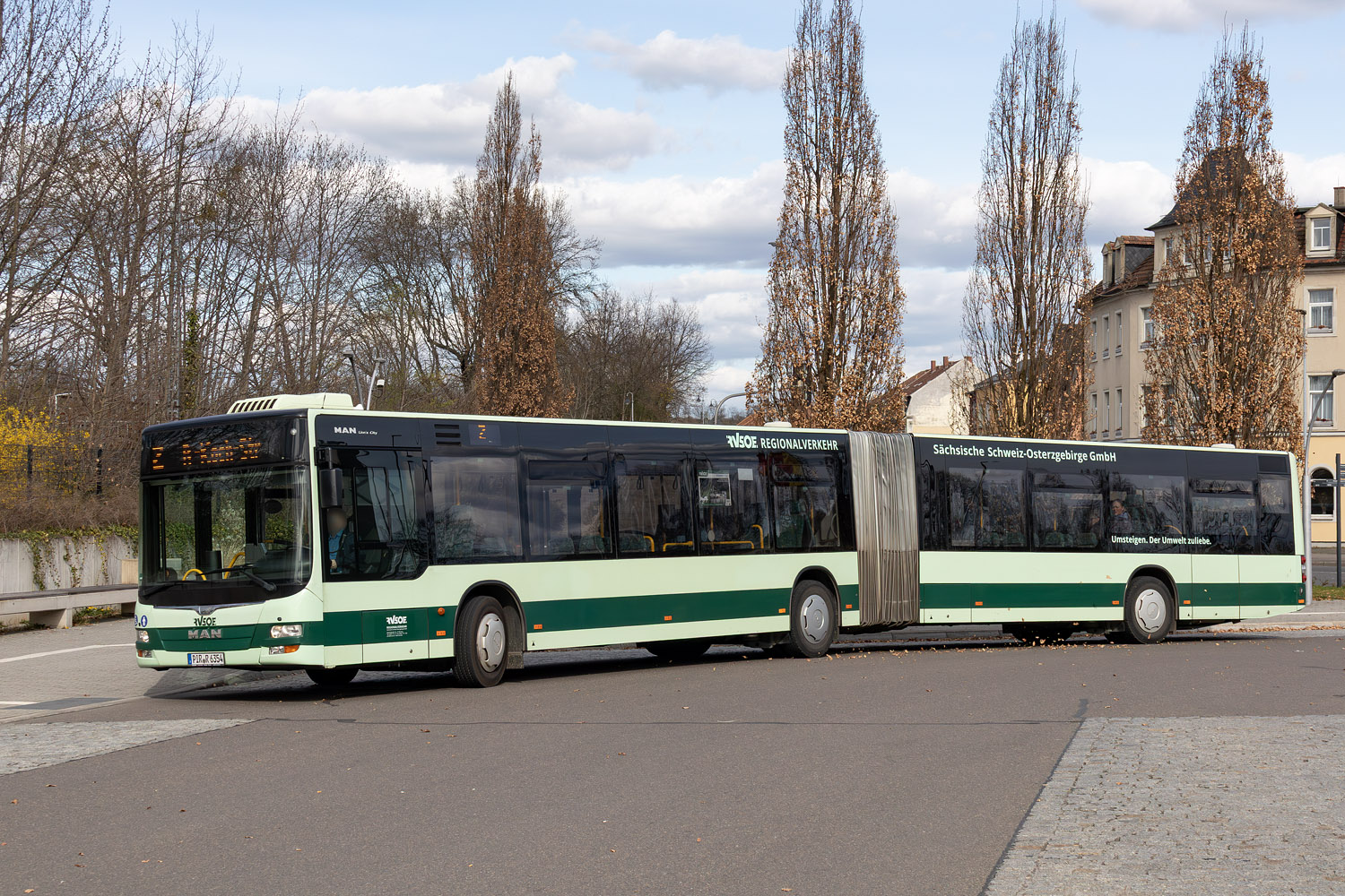 Саксония, MAN A40 Lion's City GL NG363 № 6354
