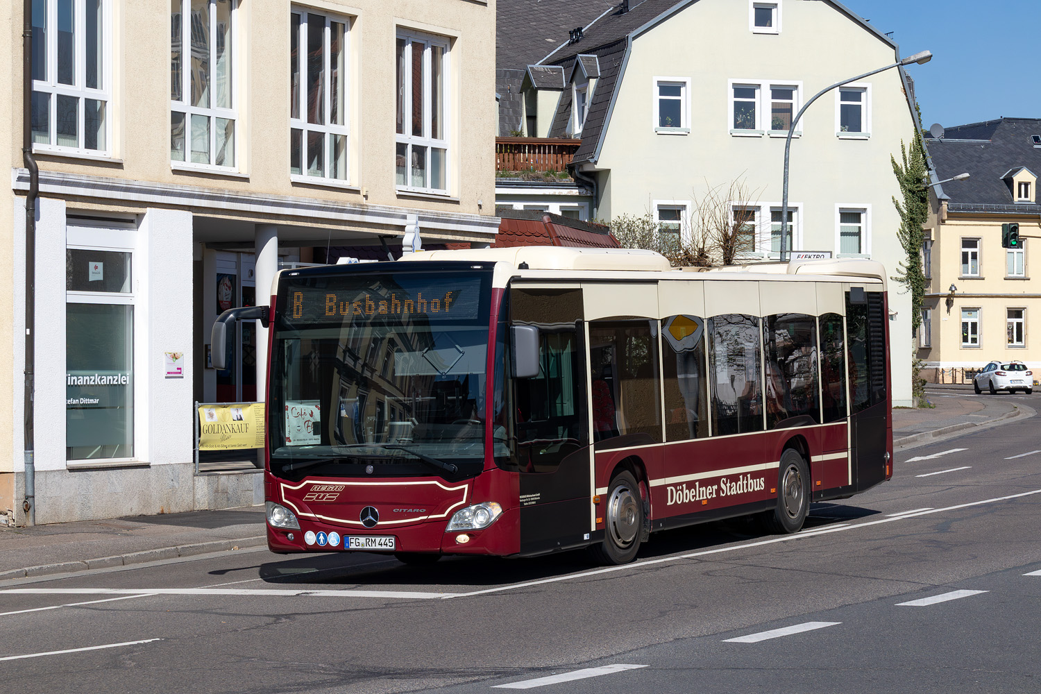 Саксония, Mercedes-Benz Citaro C2 K № 3445