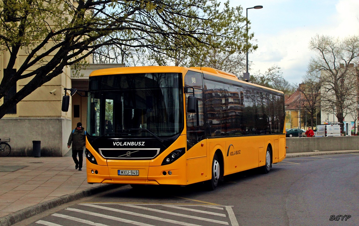 Венгрия, Volvo 8900LE № MXU-949