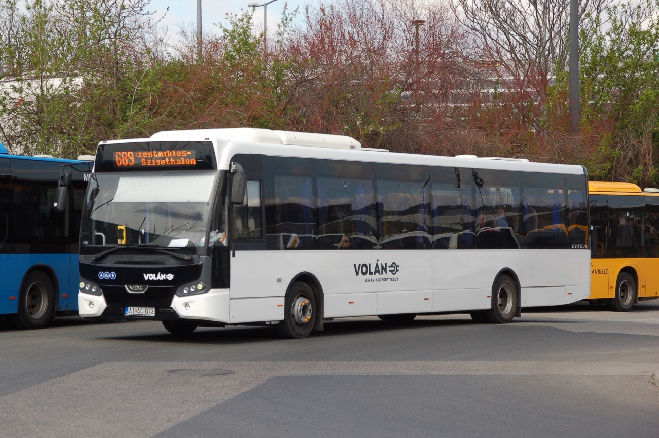 Венгрия, VDL Citea LLE-120.225 № AI AC-072