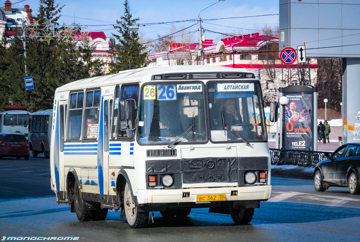 Томская область, ПАЗ-32054 № ВС 362 70
