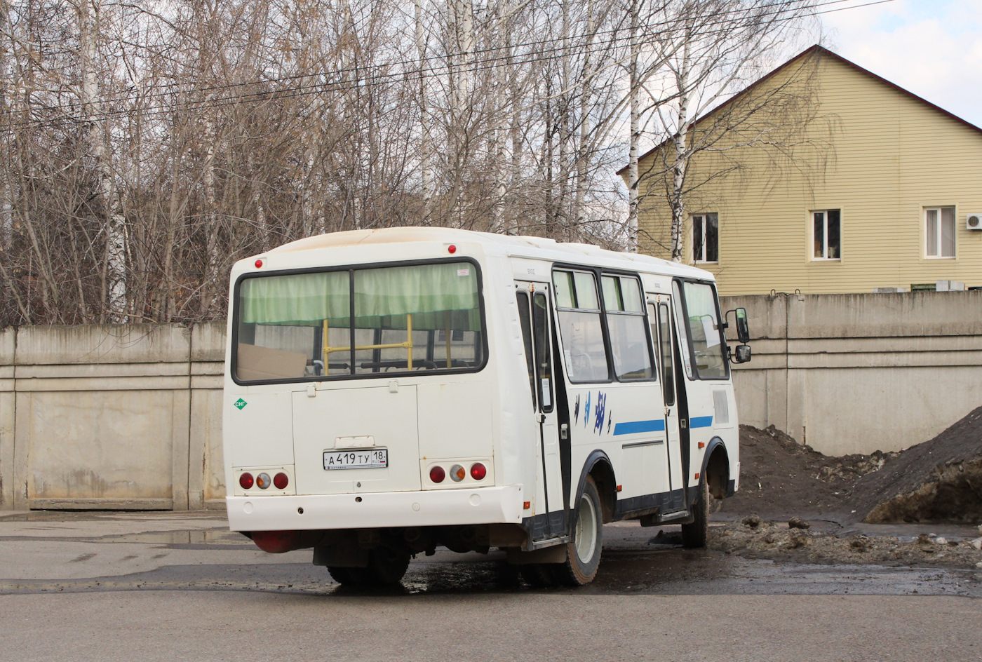 Удмуртия, ПАЗ-32054 № А 419 ТУ 18