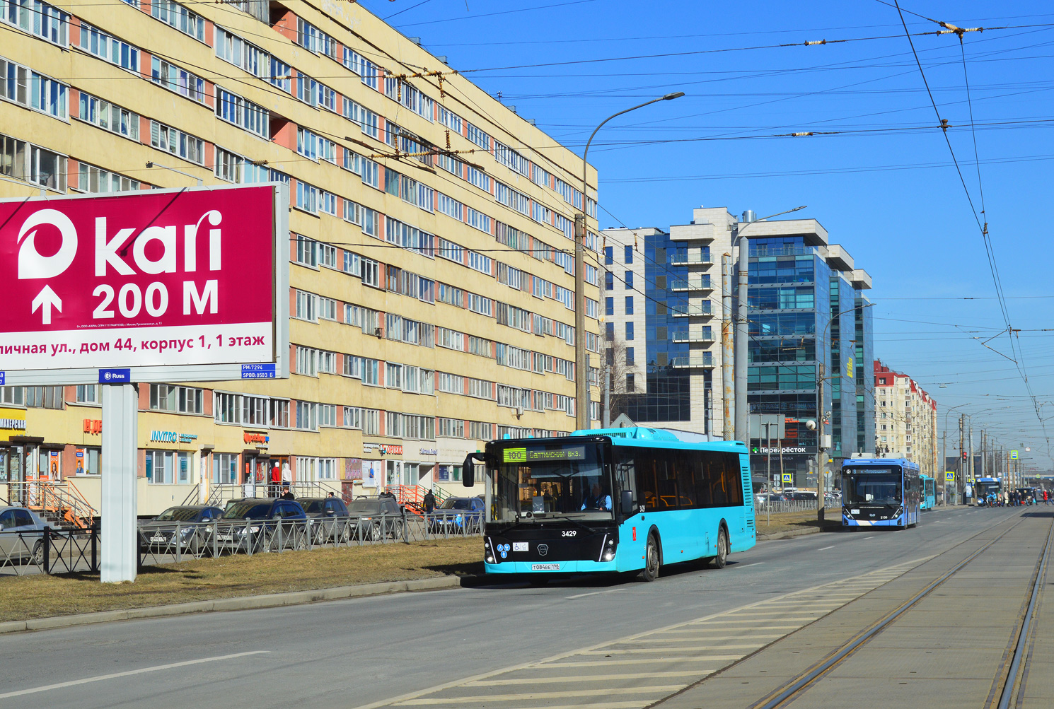 Санкт-Петербург, ЛиАЗ-5292.65 № 3429