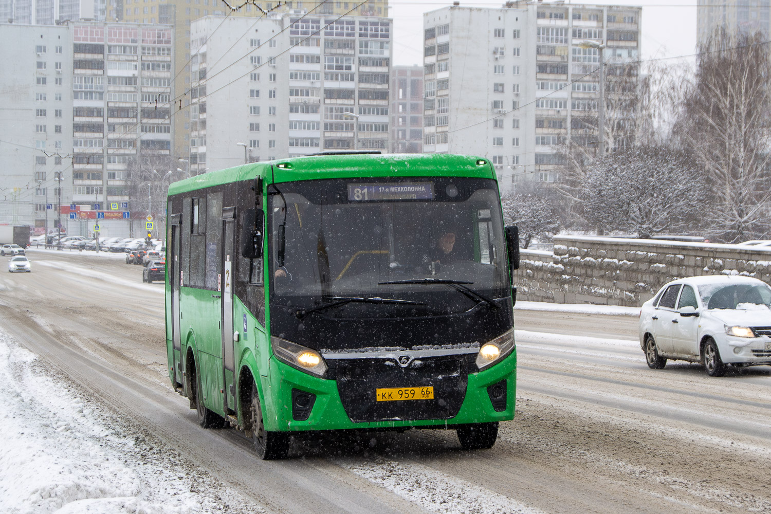 Свердловская область, ПАЗ-320405-04 "Vector Next" № КК 959 66