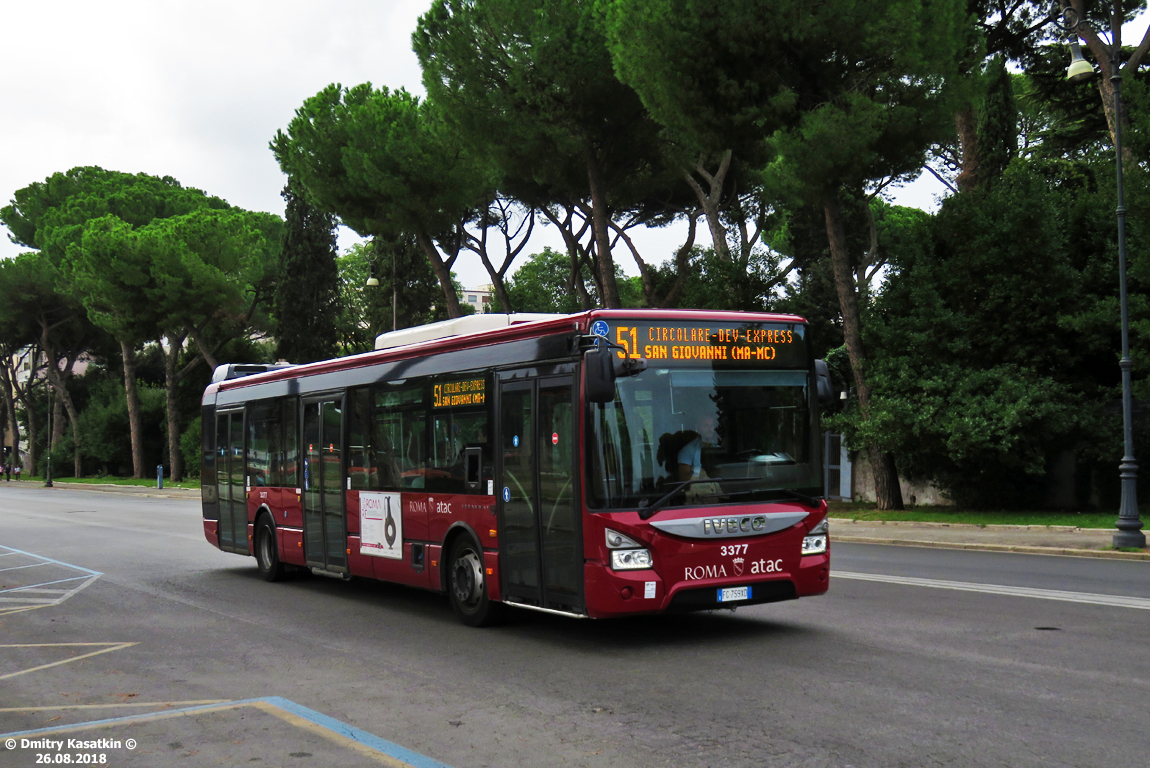 Италия, IVECO Urbanway 12M № 3377