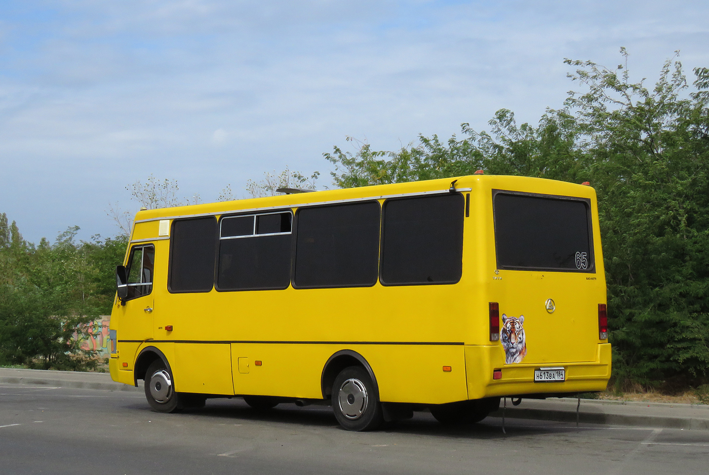 Краснодарский край, БАЗ-А079.14 "Подснежник" № Н 613 ВА 184