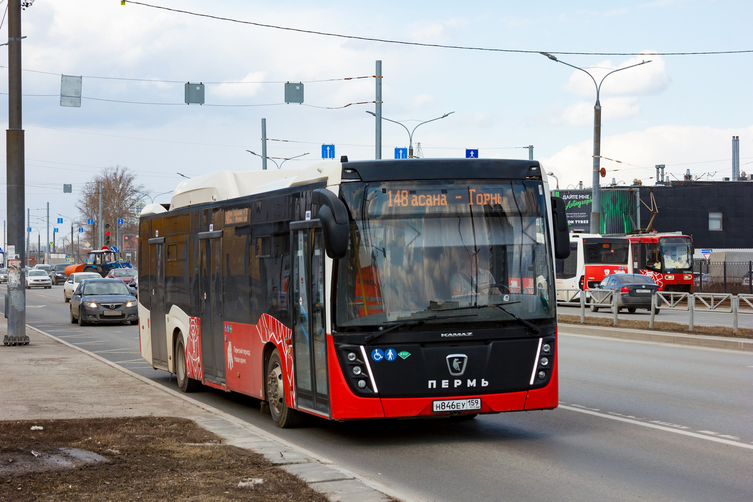 Пермский край, НефАЗ-5299-40-57 (CNG) № Н 846 ЕУ 159