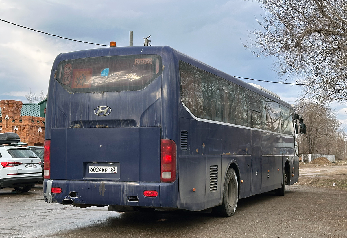 Самарская область, Hyundai Universe Space Luxury № О 024 КВ 163 Самарская область, Hyundai Universe Space Luxury № О 024 КВ 163
