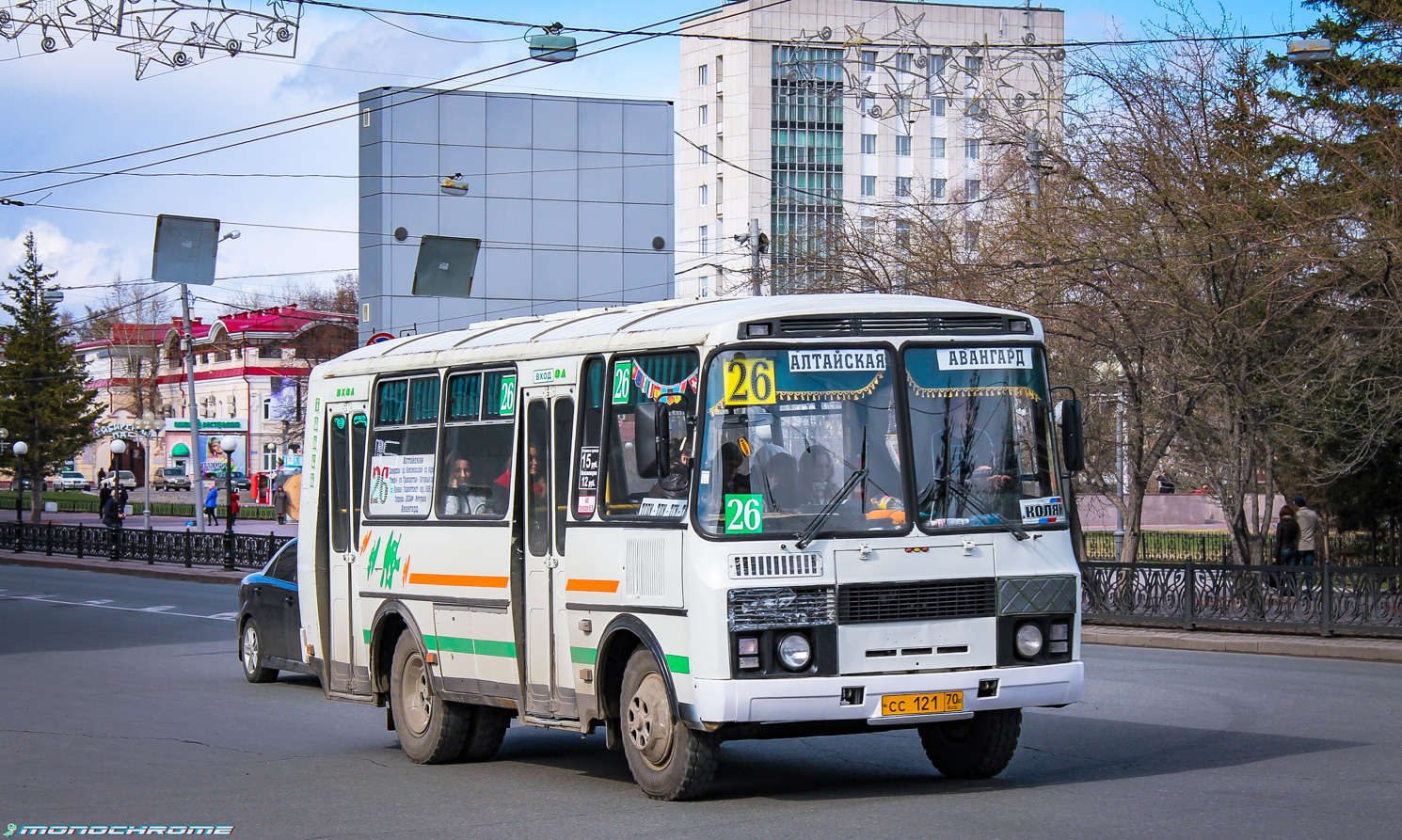 Томская область, ПАЗ-32054 № СС 121 70