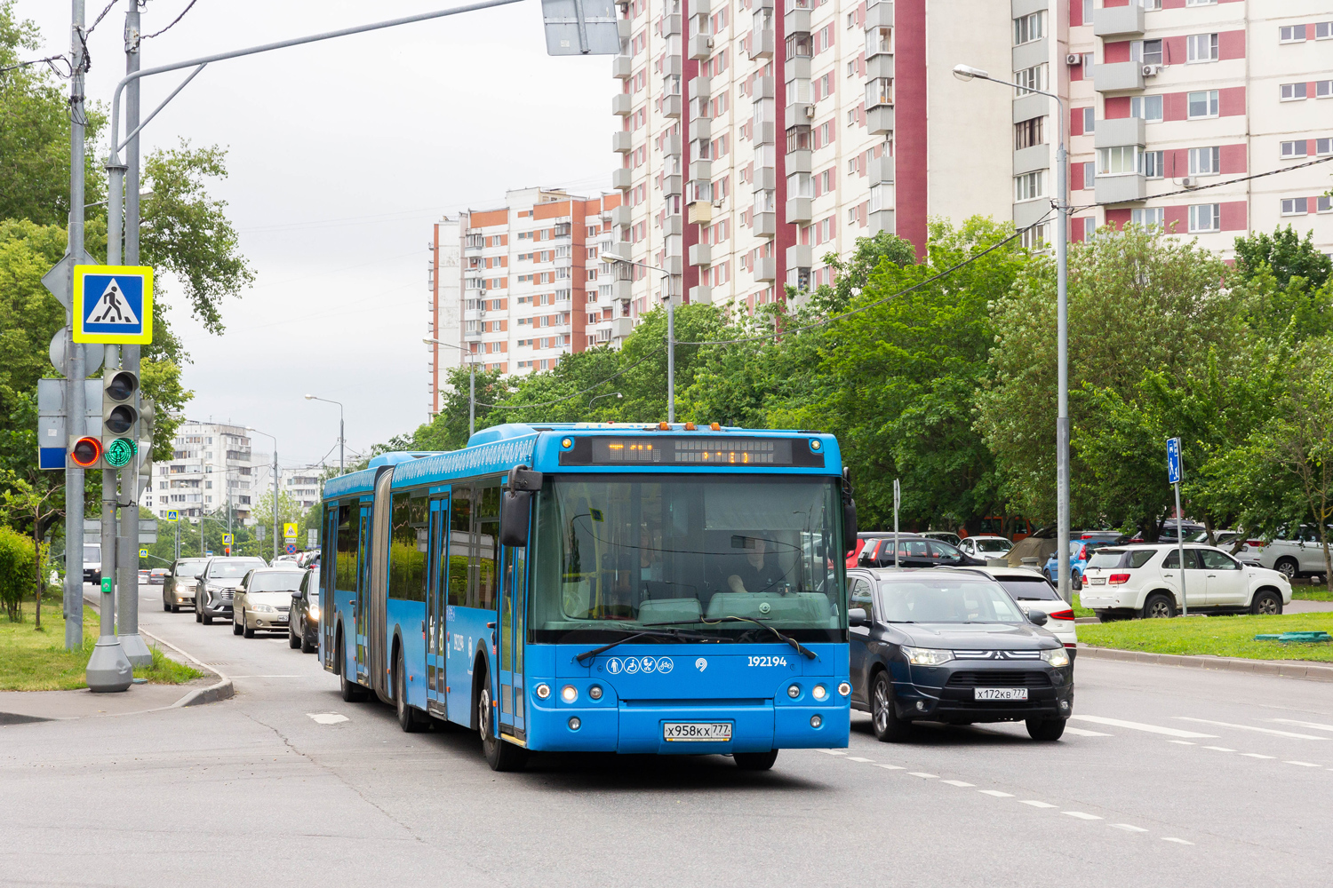 Moskau, LiAZ-6213.22 Nr. 192194