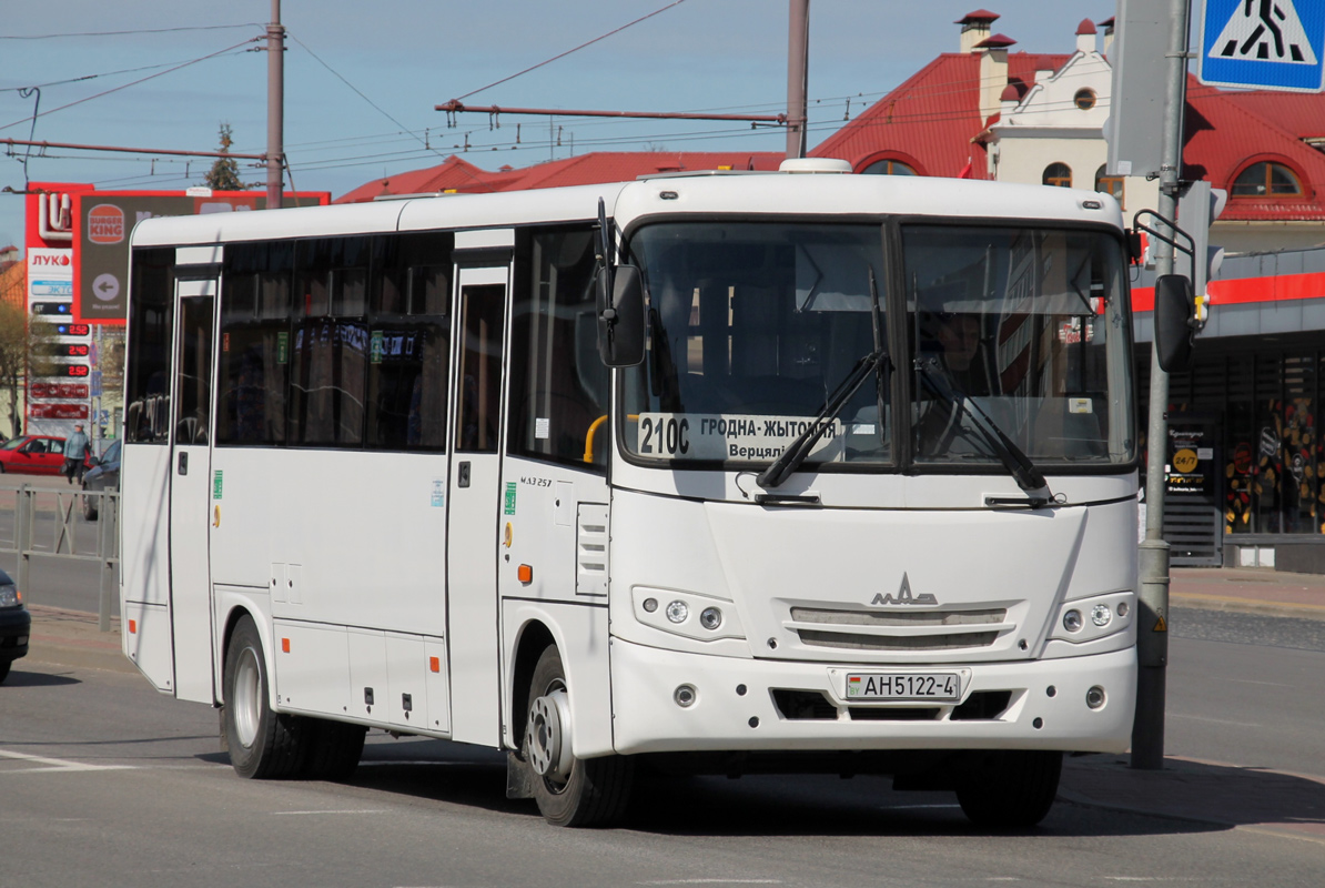 Гродненская область, МАЗ-257.040 № 021504