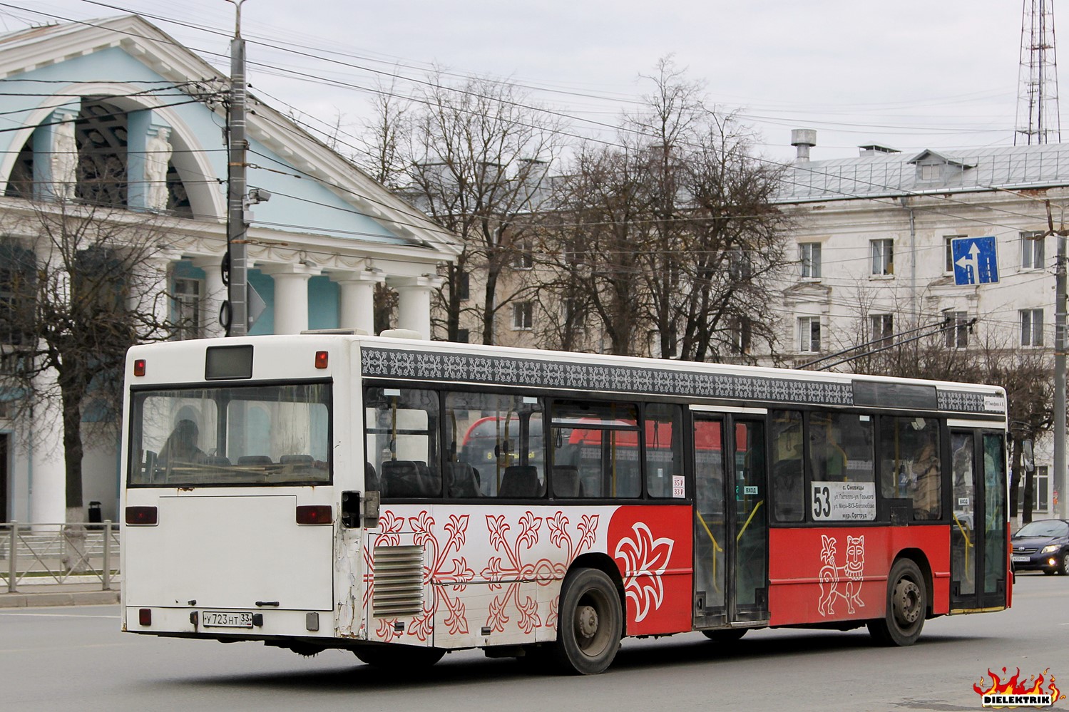 Владимирская область, Mercedes-Benz O405N2 № У 723 НТ 33