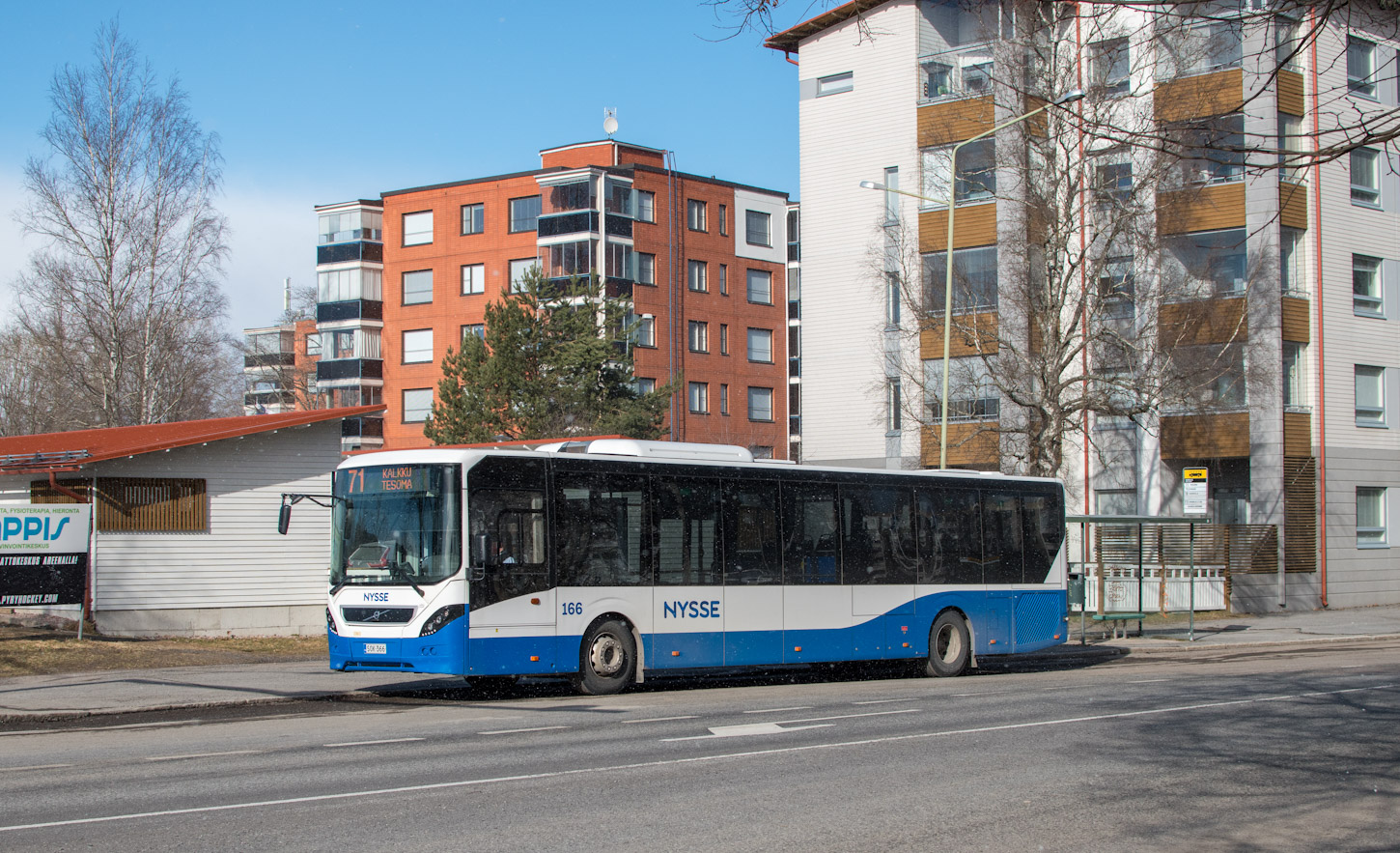 Финляндия, Volvo 8900LE № 166