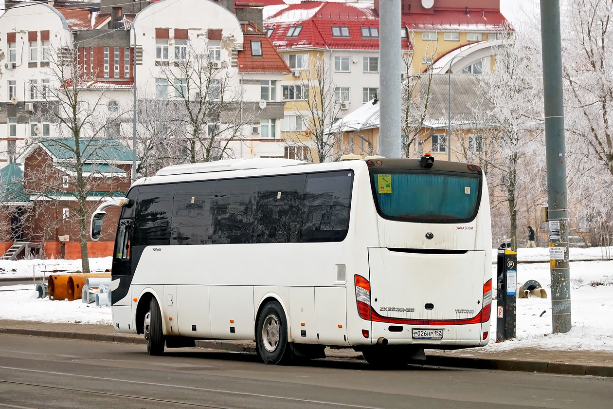 Нижегородская область, Yutong ZK6938HB9 № Р 026 НР 152