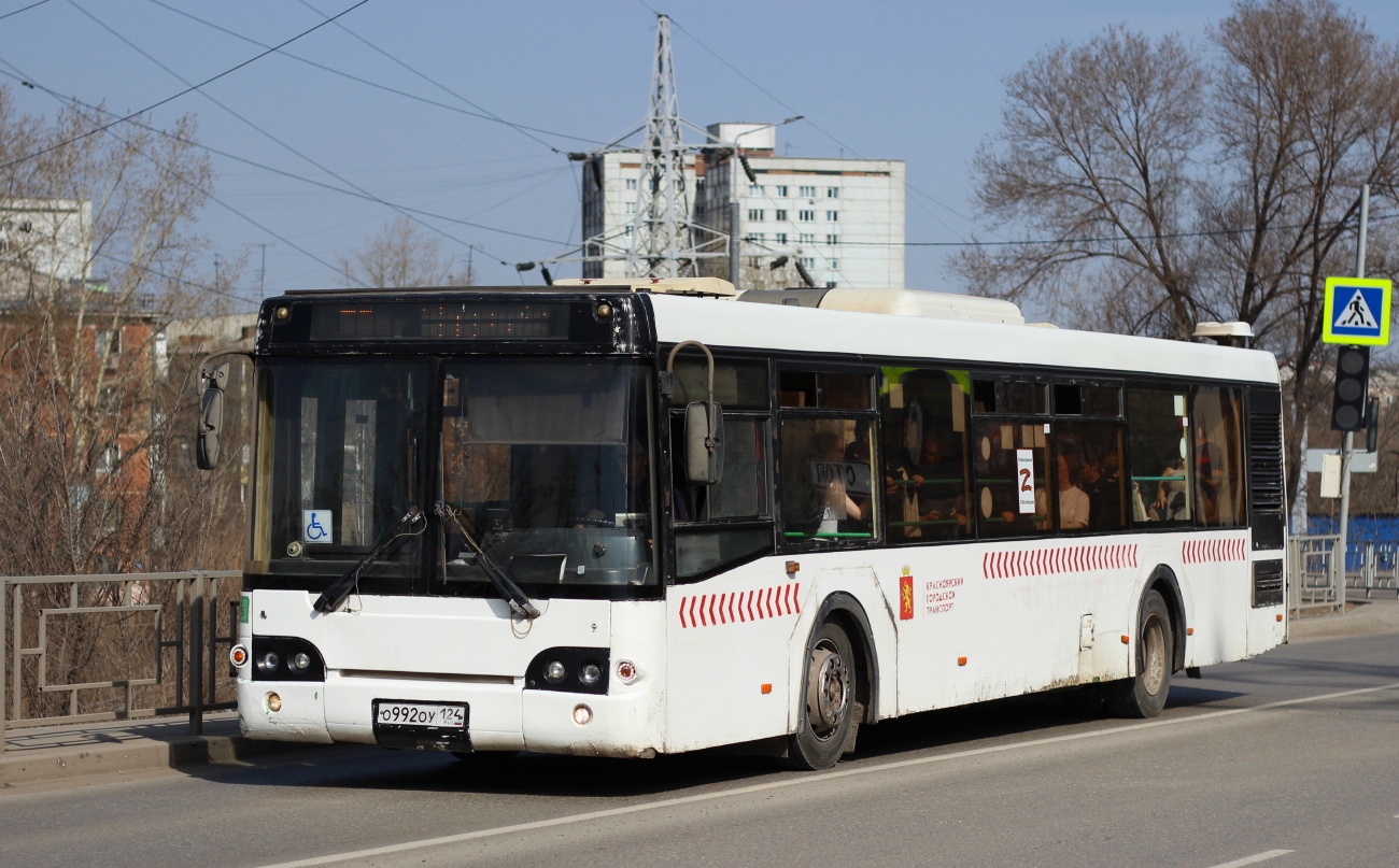 Красноярский край, ЛиАЗ-5292.21 № О 992 ОУ 124