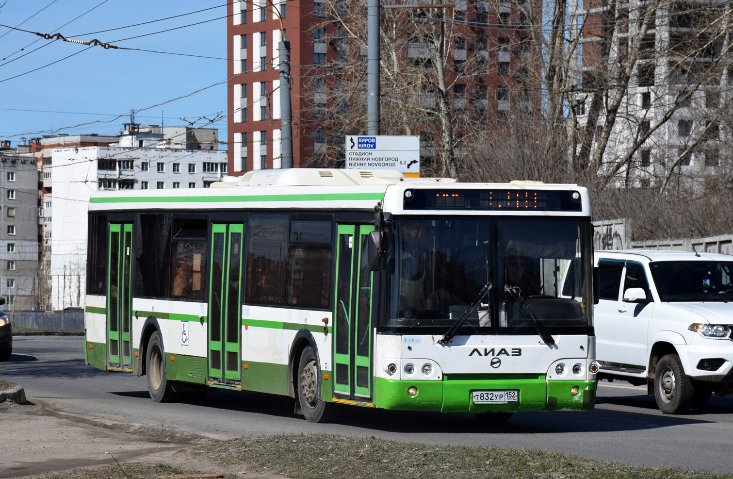 Nyizsnyij Novgorod-i terület, LiAZ-5292.22 (2-2-2) sz.: Т 832 УР 152