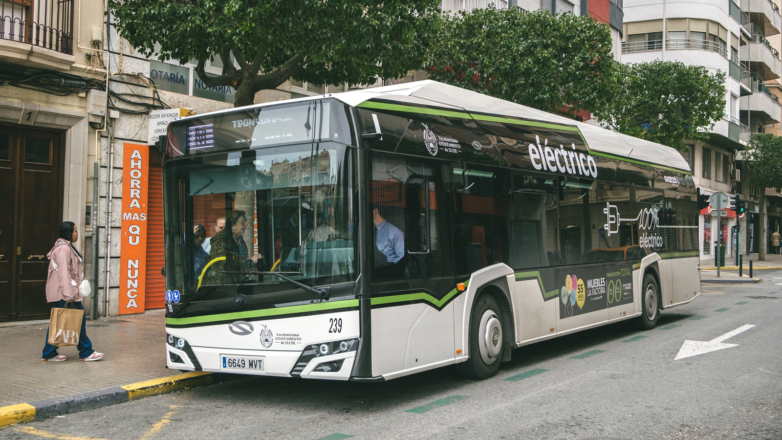 Испания, Solaris Urbino IV 12 electric № 239