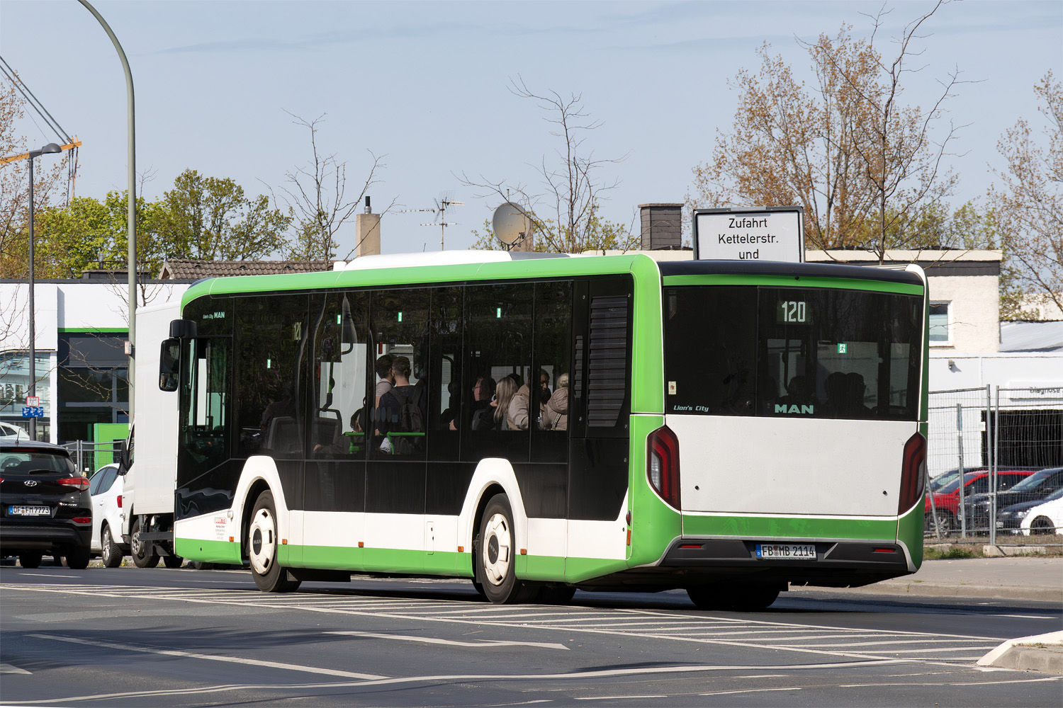 Гессен, MAN 12C Lion's City 12 NL330 № FB-MB 2114