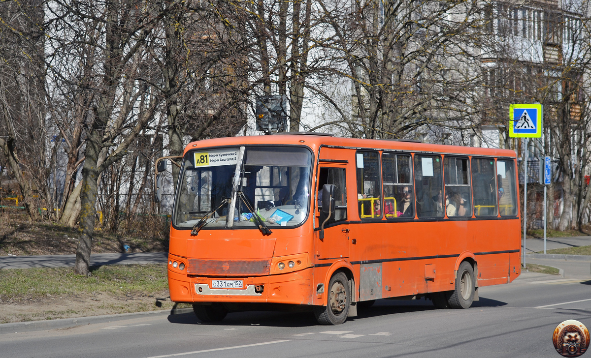 Нижегородская область, ПАЗ-320414-05 "Вектор" № О 331 ХМ 152