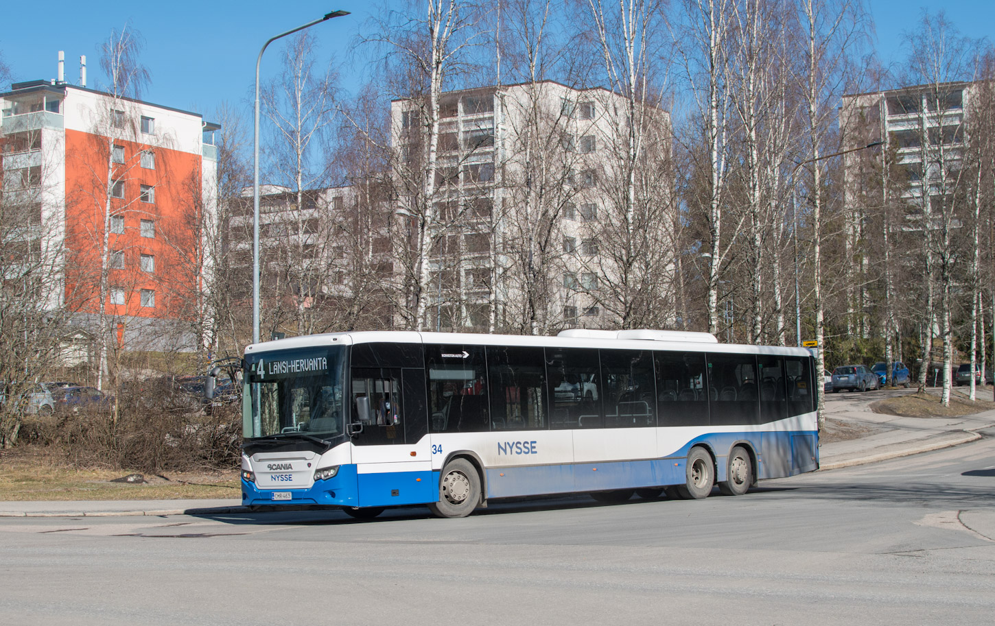 Финляндия, Scania Citywide LE Suburban № 34 Финляндия, Scania Citywide LE Suburban № 34