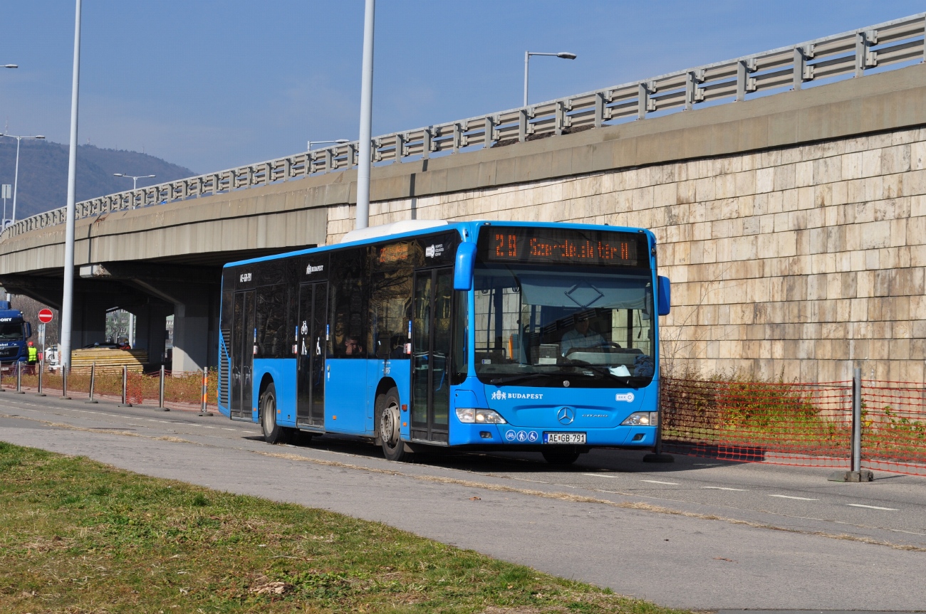 Венгрия, Mercedes-Benz O530 Citaro facelift № AE GB-791