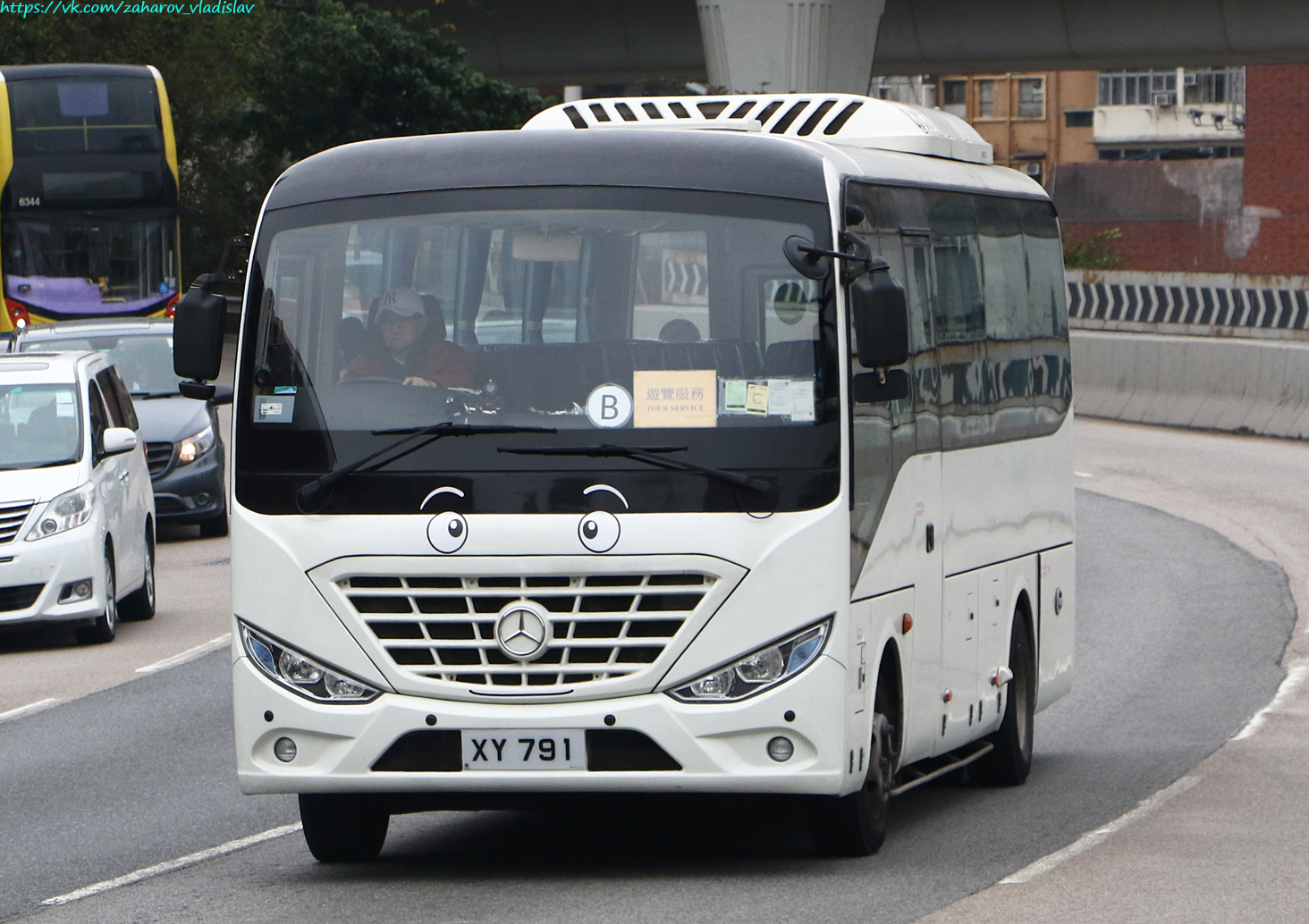 Гонконг, Sunlong SLK6800 № XY 791