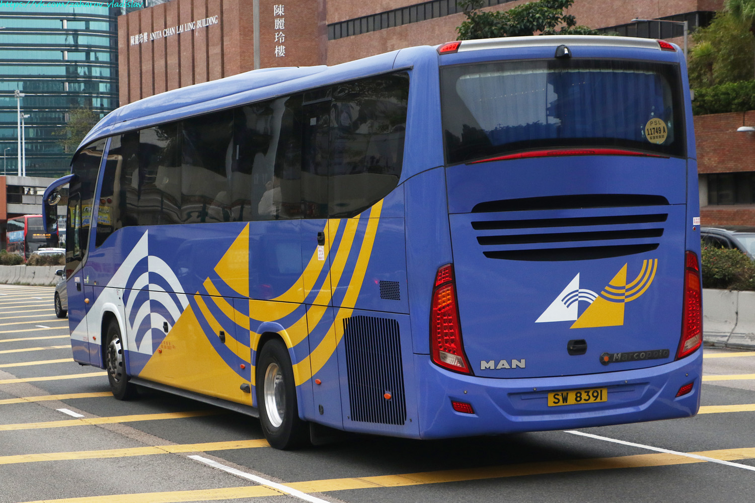 Гонконг, Marcopolo Audace 900 № SW 8391