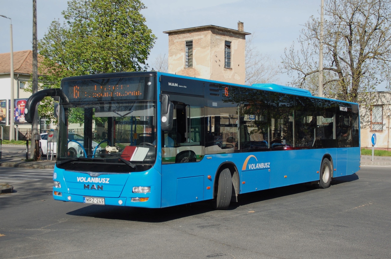 Венгрия, MAN A21 Lion's City NL283 № MRZ-249