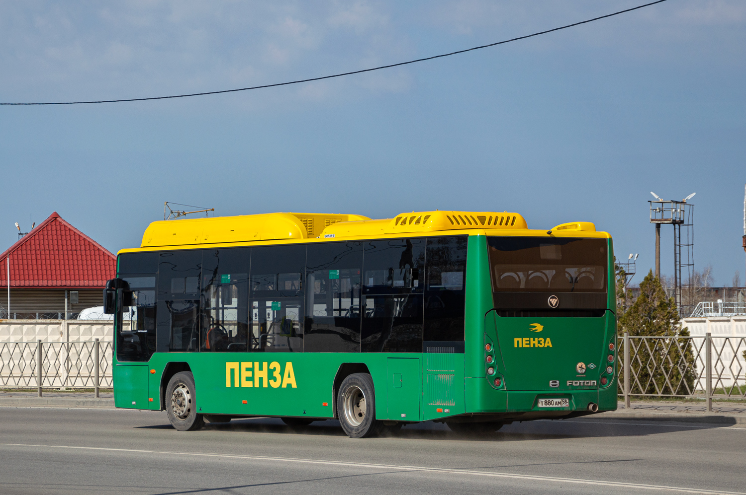 Пензенская область, Foton BJ6105C6MCD-1 № Т 880 АМ 58