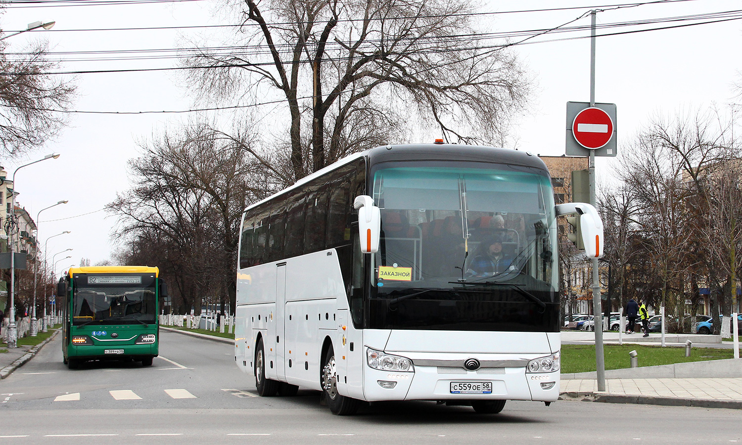 Пензенская область, Yutong ZK6116HG № С 389 РВ 58; Пензенская область, Yutong ZK6122H9 № С 559 ОЕ 58