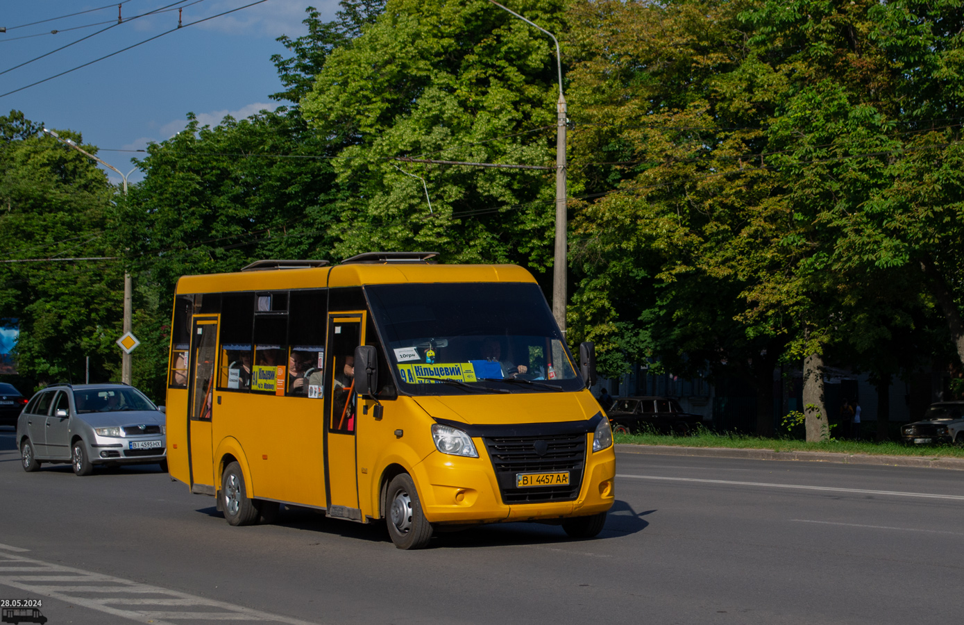 Полтавская область, Рута 25А Нова № BI 4457 AA