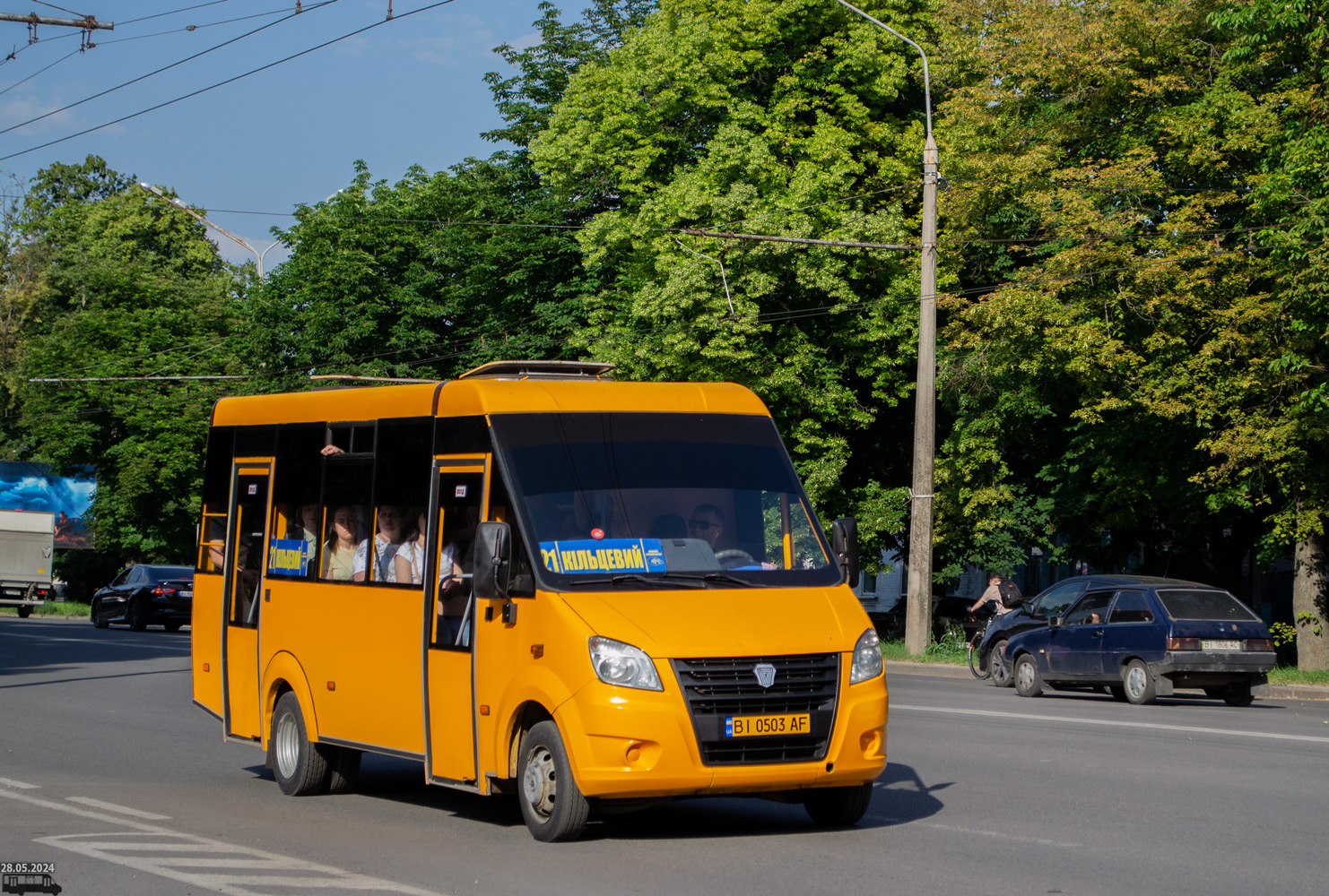 Полтавская область, Рута 25 Нова № BI 0503 AF